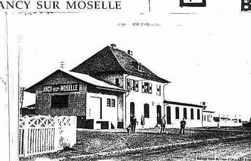 Ville de ANCYSURMOSELLE, carte postale ancienne