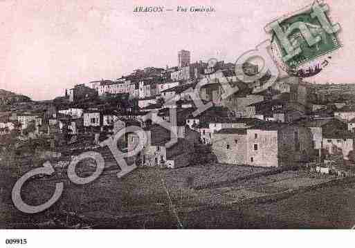 Ville de ARAGON, carte postale ancienne