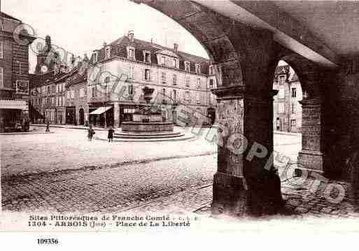 Ville de ARBOIS, carte postale ancienne