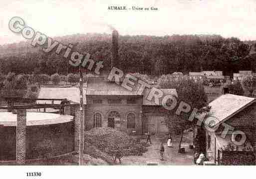 Ville de AUMALE, carte postale ancienne