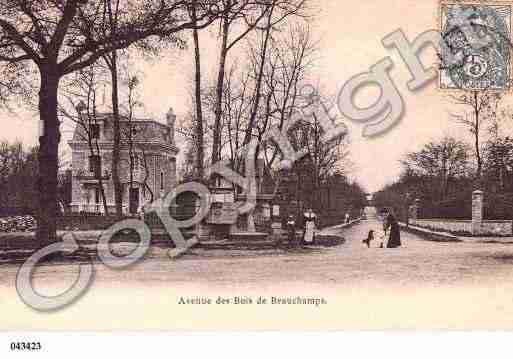 Ville de BEAUCHAMP, carte postale ancienne