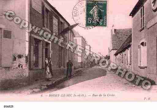 Ville de BOISSYLESEC, carte postale ancienne