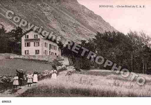 Ville de BONNEVALSURARC, carte postale ancienne