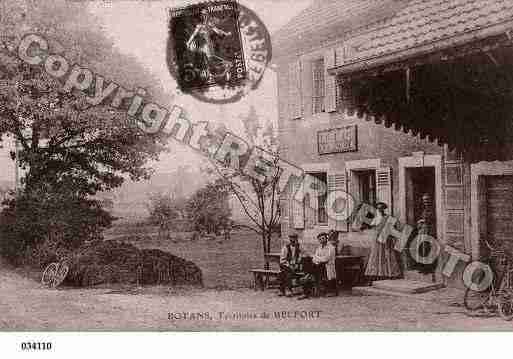 Ville de BOTANS, carte postale ancienne Ville de BOTANS, carte postale ancienne