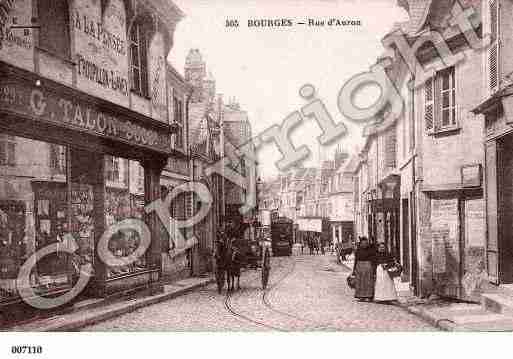 Ville de BOURGES, carte postale ancienne