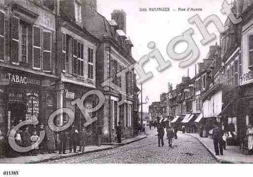 Ville de BOURGES, carte postale ancienne