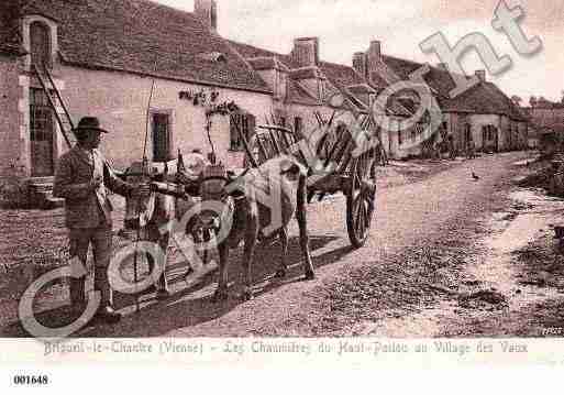 Ville de BRIGUEILLECHANTRE, carte postale ancienne