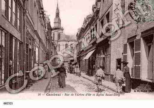 Ville de CAMBRAI, carte postale ancienne