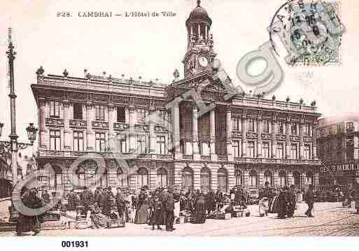 Ville de CAMBRAI, carte postale ancienne