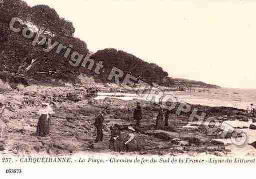 Ville de CARQUEIRANNE, carte postale ancienne