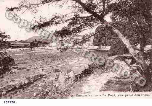 Ville de CARQUEIRANNE, carte postale ancienne