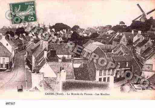 Ville de CASSEL, carte postale ancienne