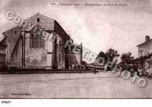 Ville de CHADENAC, carte postale ancienne