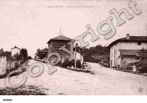 Ville de CHALAMONT, carte postale ancienne Ville de CHALAMONT, carte postale ancienne