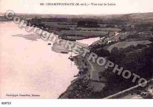 Ville de CHAMPTOCEAUX, carte postale ancienne