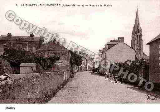 Ville de CHAPELLESURERDRE(LA), carte postale ancienne