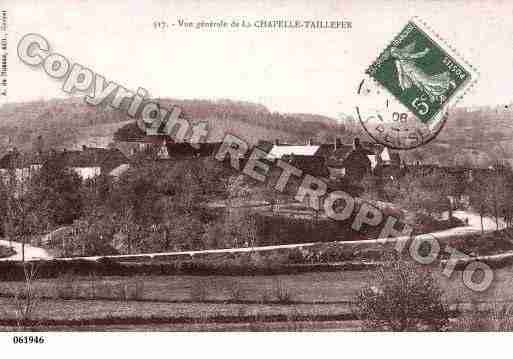 Ville de CHAPELLETAILLEFERT(LA), carte postale ancienne