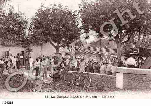 Ville de CIOTAT(LA), carte postale ancienne