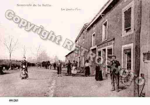 Ville de CLEMERY, carte postale ancienne