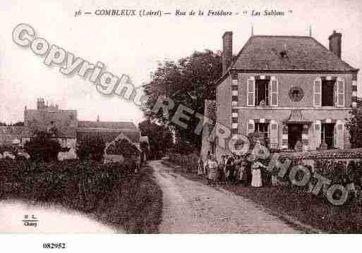 Ville de COMBLEUX, carte postale ancienne