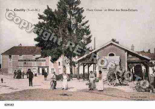 Ville de COUILLYPONTAUXDAMES, carte postale ancienne