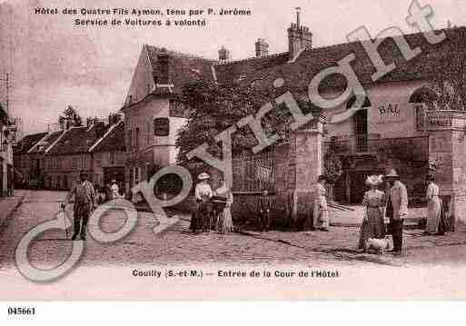 Ville de COUILLYPONTAUXDAMES, carte postale ancienne