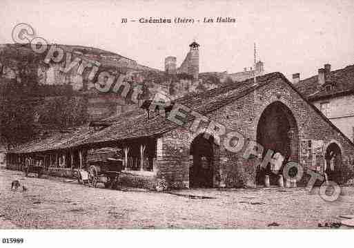 Ville de CREMIEU, carte postale ancienne