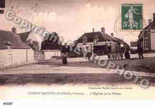 Ville de CUDOT, carte postale ancienne Ville de CUDOT, carte postale ancienne