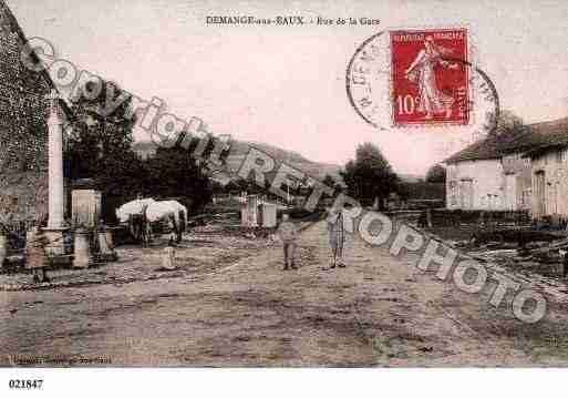 Ville de DEMANGEAUXEAUX, carte postale ancienne