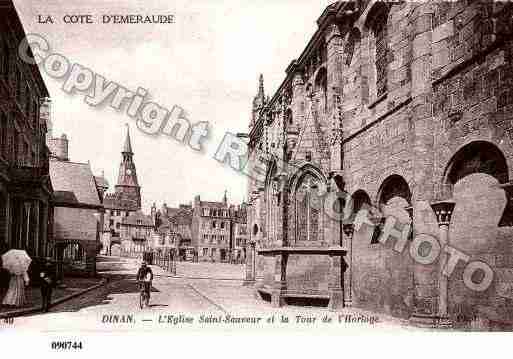 Ville de DINAN, carte postale ancienne