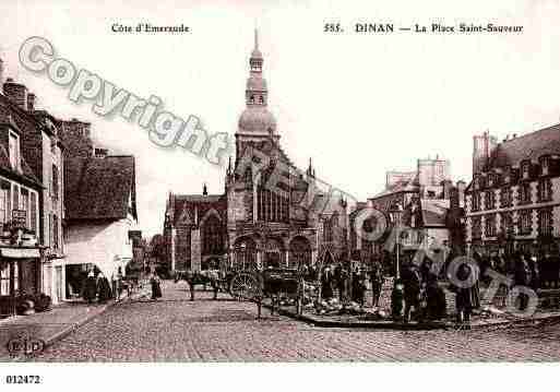 Ville de DINAN, carte postale ancienne