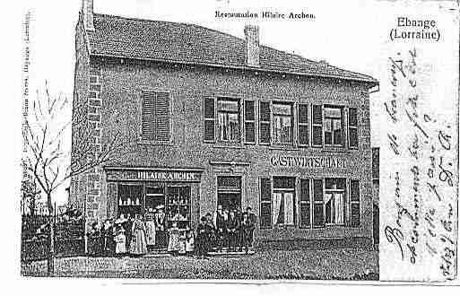 Ville de FLORANGE, carte postale ancienne