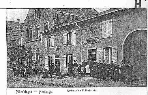 Ville de FLORANGE, carte postale ancienne