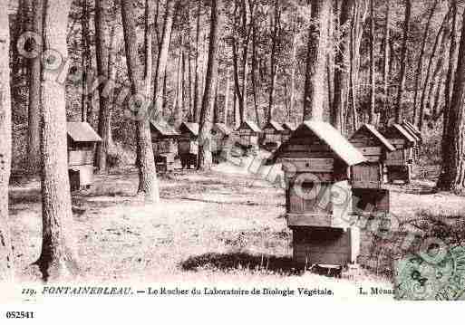 Ville de FONTAINEBLEAU, carte postale ancienne