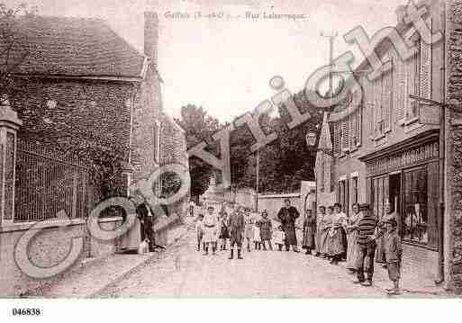 Ville de GALLUIS, carte postale ancienne