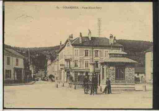 Ville de GERARDMER, carte postale ancienne Ville de GERARDMER, carte postale ancienne