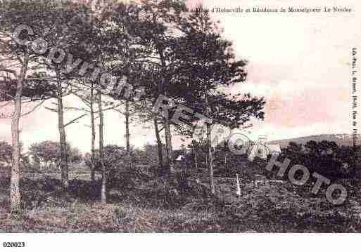 Ville de HUBERVILLE, carte postale ancienne