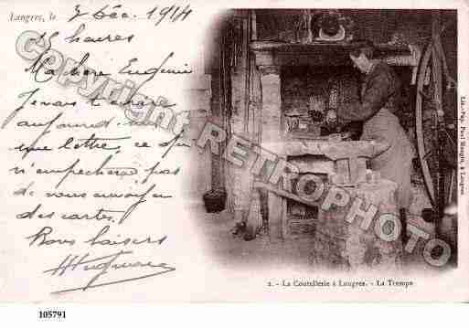 Ville de LANGRES, carte postale ancienne