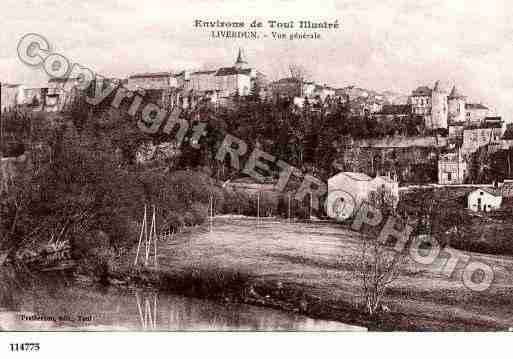 Ville de LIVERDUN, carte postale ancienne Ville de LIVERDUN, carte postale ancienne