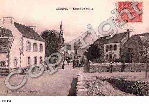 Ville de LOCQUIREC, carte postale ancienne