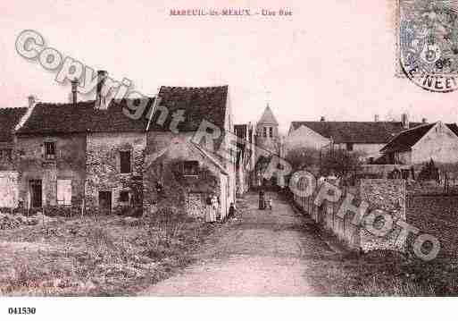 Ville de MAREUILLESMEAUX, carte postale ancienne