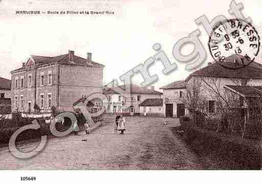 Ville de MARLIEUX, carte postale ancienne