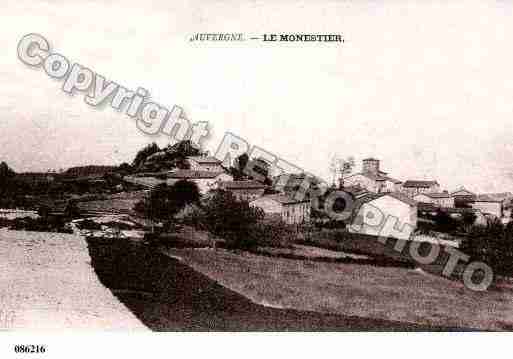 Ville de MONESTIER(LE), carte postale ancienne