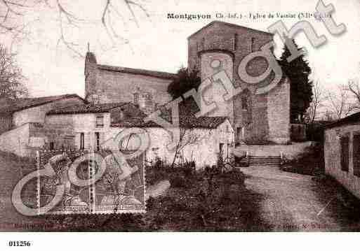 Ville de MONTGUYON, carte postale ancienne