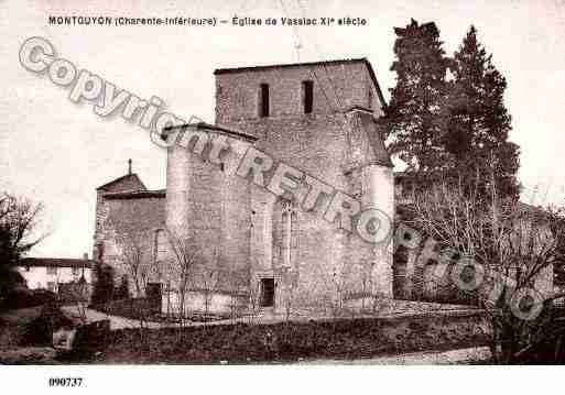 Ville de MONTGUYON, carte postale ancienne