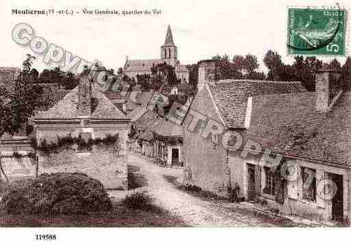 Ville de MOULIHERNE, carte postale ancienne