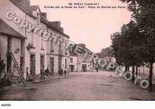 Ville de NOZAY, carte postale ancienne