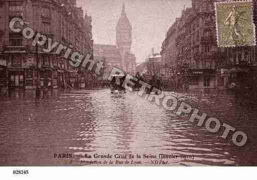 Ville de PARIS12, carte postale ancienne