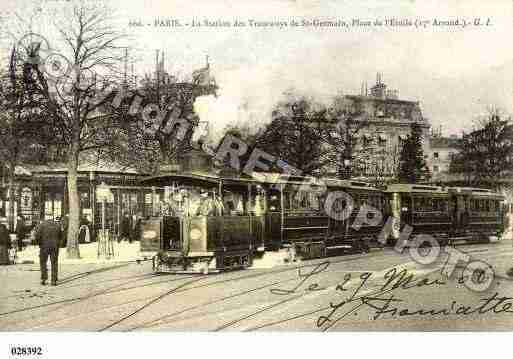 Ville de PARIS17, carte postale ancienne