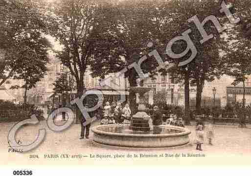 Ville de PARIS20, carte postale ancienne